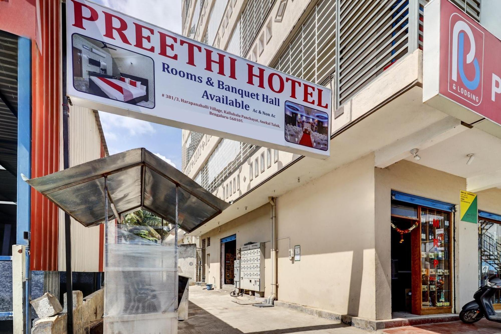 Super Collection O Preethi Boarding & Lodging Hotel Kammasandra Exterior foto