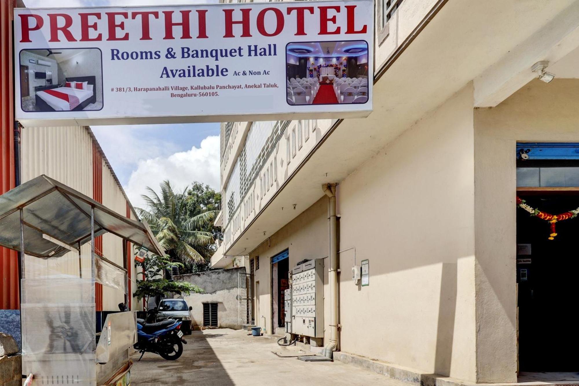 Super Collection O Preethi Boarding & Lodging Hotel Kammasandra Exterior foto