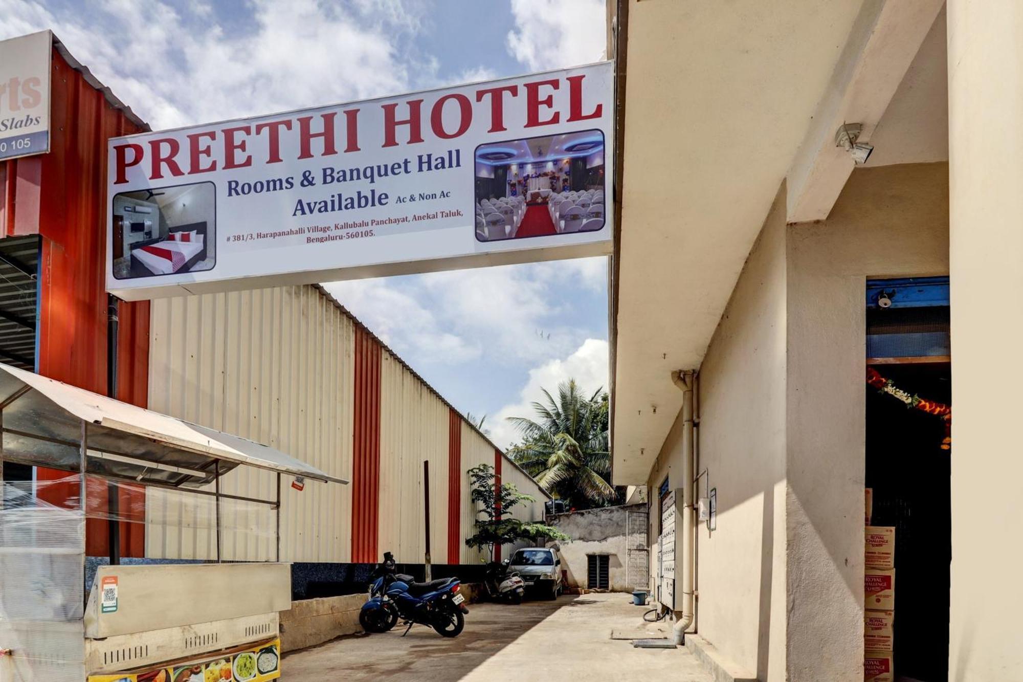 Super Collection O Preethi Boarding & Lodging Hotel Kammasandra Exterior foto